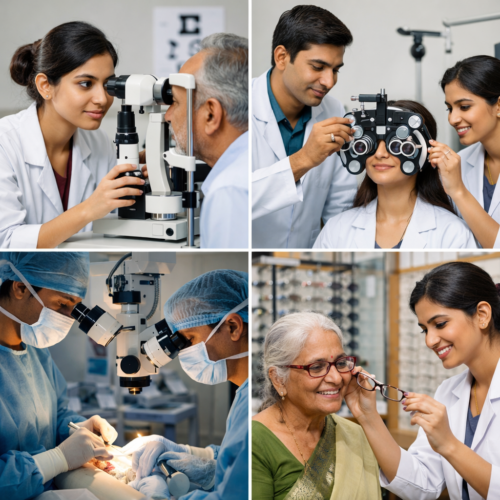 ophthalmic training in practice